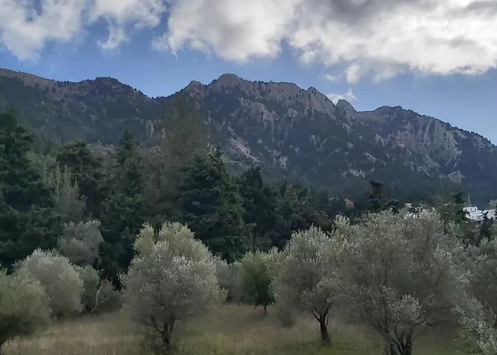 Traditional House In Asfendiou ヴィラ